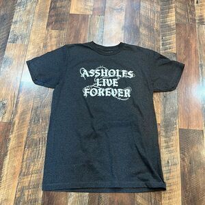 COPY - ASSHOLES LIVE FOREVER t-shirt M (5025B) NWOT